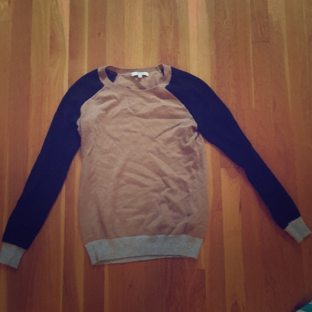 Madewell color block sweater